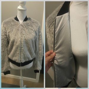 GET FALL READY! Bardot
satin lined faux fur bomber